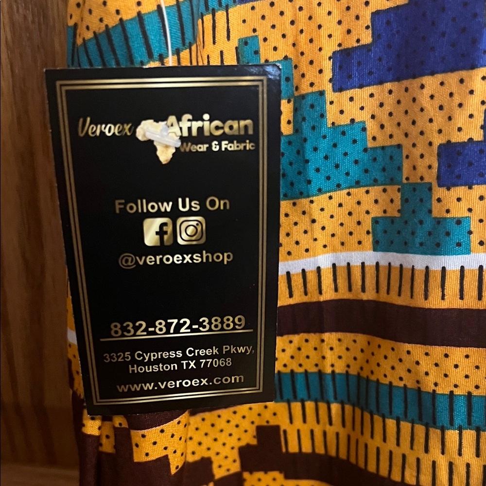 Colorful Geometric Pattern Dress - Picture 2 of 3